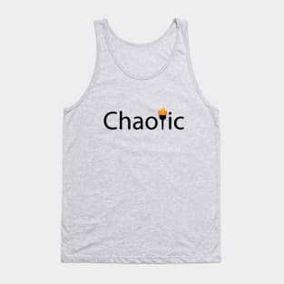 Chaotic artistic design Tank Top